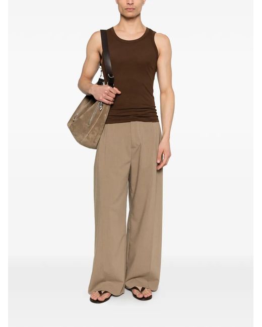Entire studios Brown Jersey Top