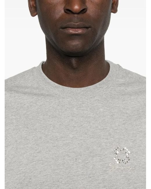 メンズ Givenchy 4g ビジューtシャツ Gray