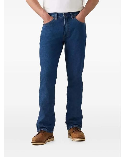 Levi's Blue 537 Bootcut Jeans for men