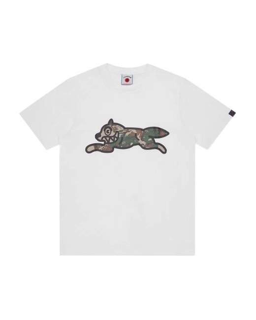 ICECREAM White Camouflage-Print T-Shirt for men