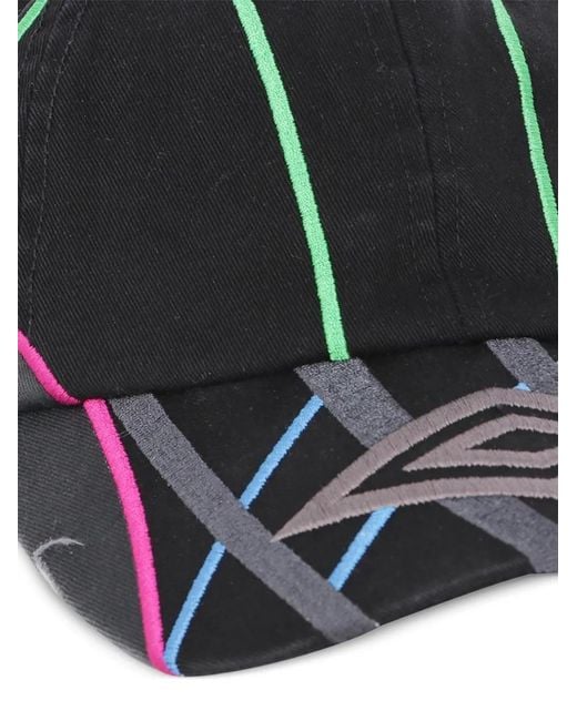 Umbro Black X Slam Jam Graphic Goalkeeper Cap for men