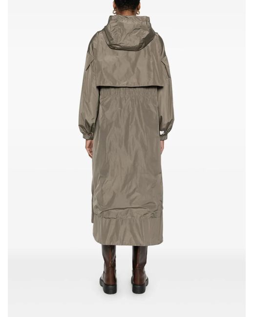 Max Mara Gray Teodoro Trench Coat