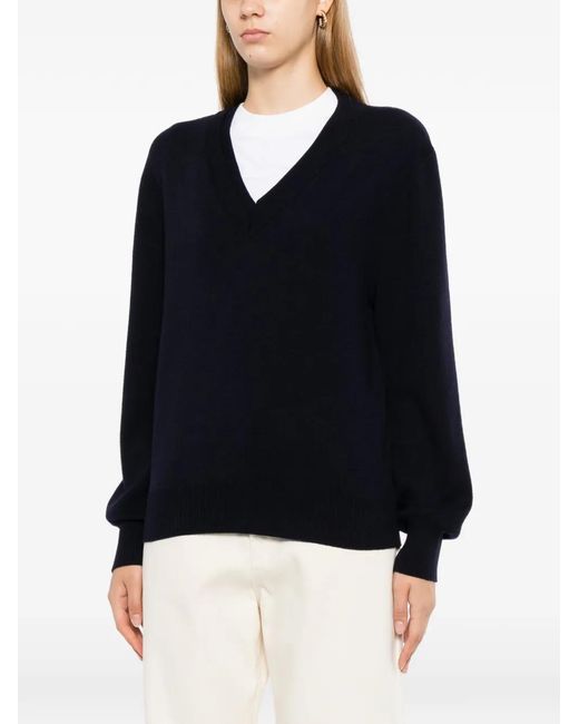 Rohe Black Ribbed-Knit Jumper