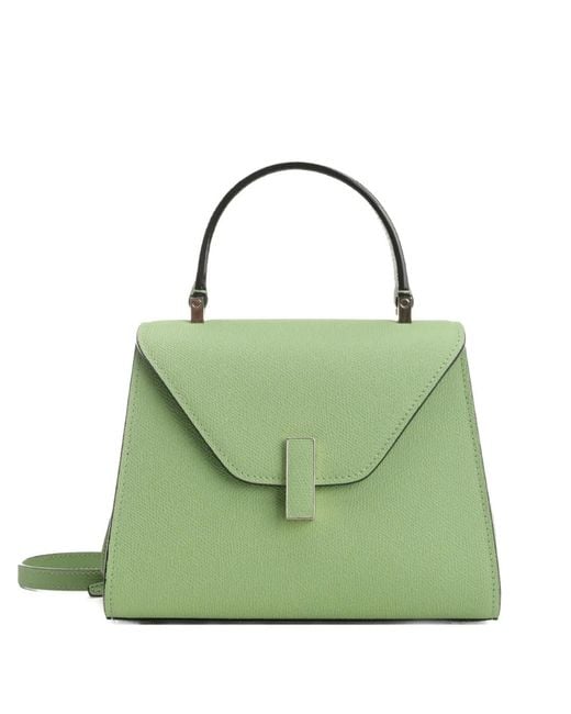 Valextra Green Iside Tote Bag