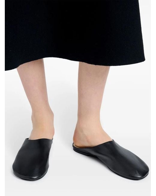 Proenza Schouler Blue Glove Leather Slides