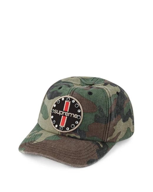 Supreme Green Garage 6-Panel Cap for men
