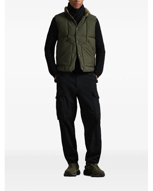 Polo Ralph Lauren Green Button-Up Gilet for men