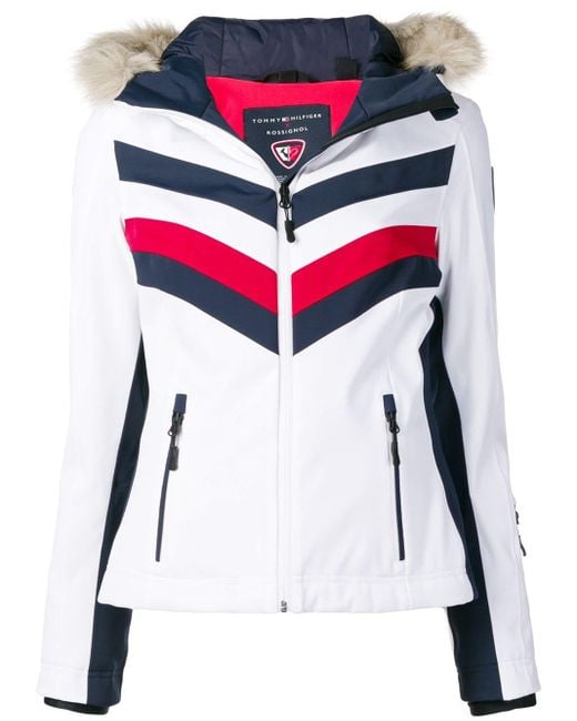 Rossignol X Tommy Hilfiger Shimmering Ski Jacket in White | Lyst Australia