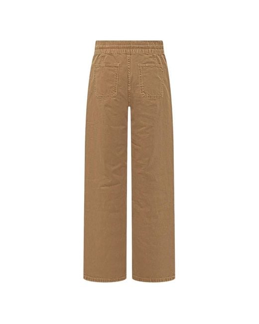 Ba&sh Natural Drawstring Jeans