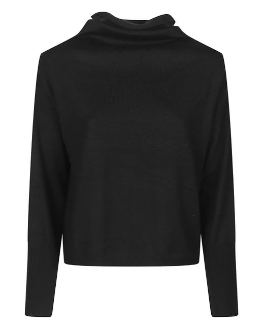 Aragona Black Halterneck T-Shirt