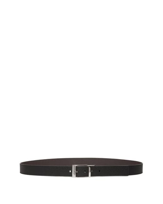 Bally White Shiffie Reversible Belt for men
