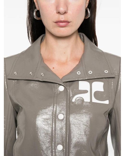 Courreges Gray Light Jackets