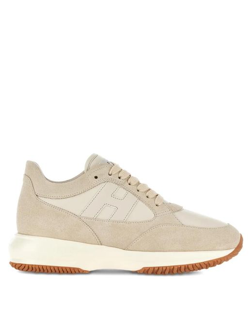 Baskets En Daim Hogan en coloris White