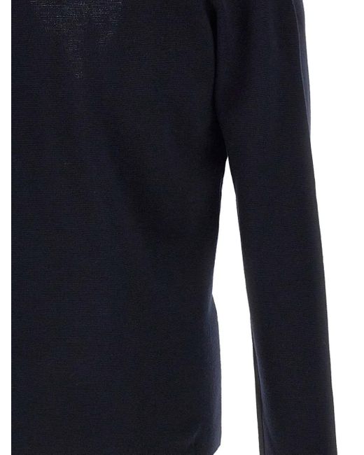 FILIPPO DE LAURENTIIS Blue Double-Breasted Blazer for men