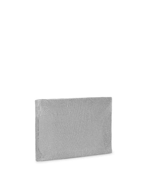 Rabanne Gray Mesh Pouch