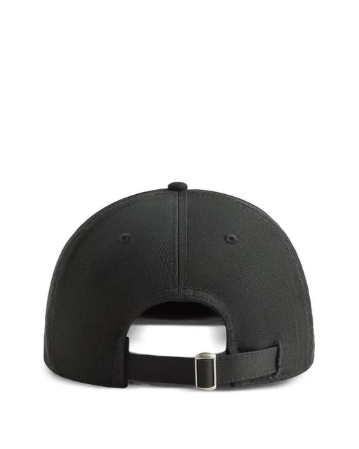 Kith Black Twill Baseball Cap