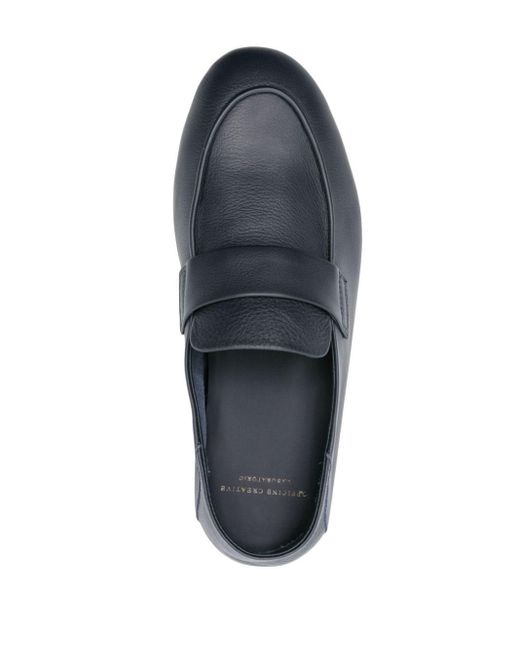 Officine Creative Gray C-side Leather Loafers for men
