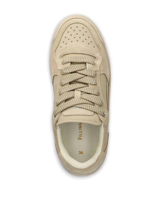 Filling Pieces Natural Perforated-Detailing Trainers