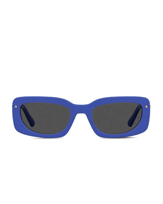Chiara Ferragni チェーンアーム サングラス Blue