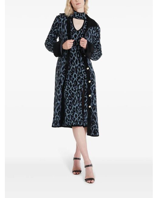 Temperley London Blue Adonis Coat