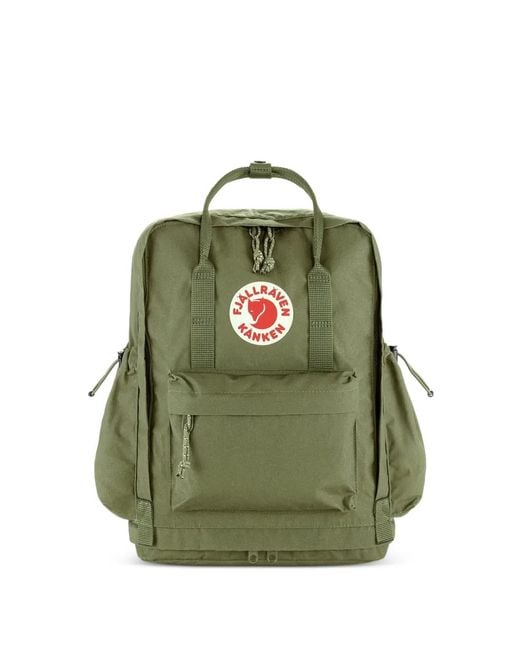 Fjallraven Green Kånken Outlong Backpack