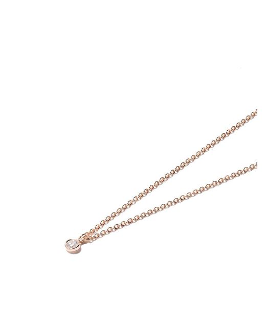 De Beers 18kt Rose Gold My First One Diamond Pendant Necklace In Metallic Lyst - My First De Beers Aura Pear Shape Pendant De Beers 18kt Rose Gold My First One Diamond Pendant Necklace In Metallic Lyst - My First De Beers Aura Pear Shape Pendant