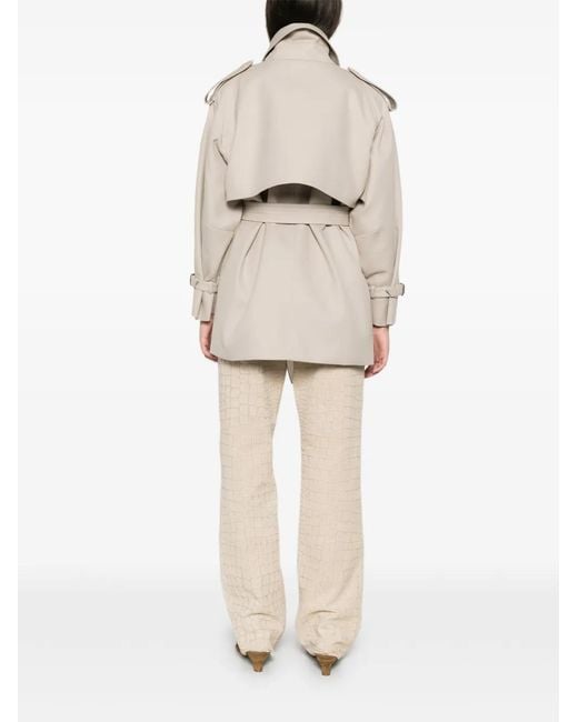 Max Mara Natural Cacio Double-Breasted Coat
