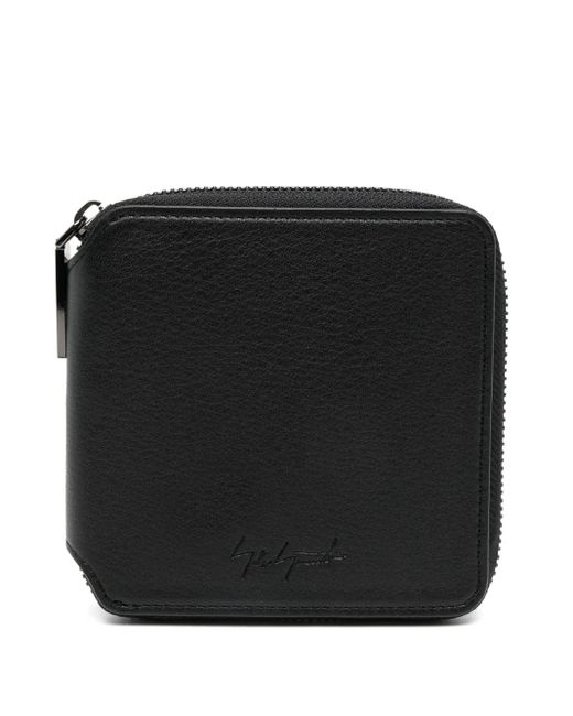 Cartera con cremallera Yohji Yamamoto de color Black