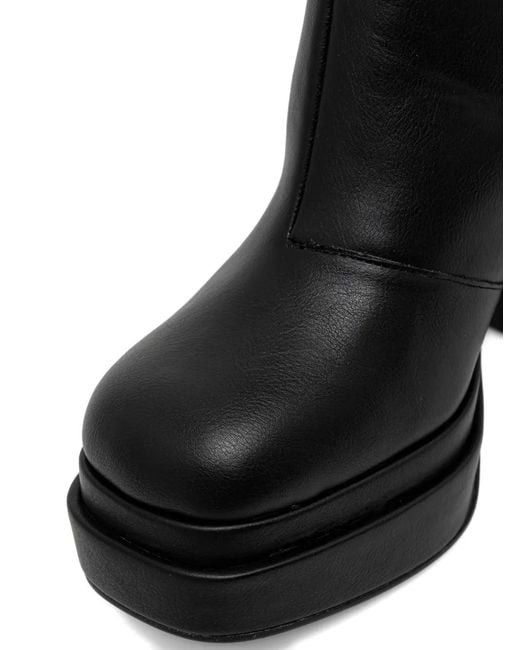Buffalo Black May Stiefel Mit Plateau 110Mm