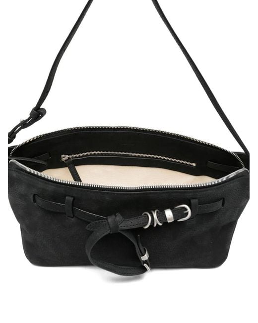 MARGE SHERWOOD Black Drawstring Shoulder Bag