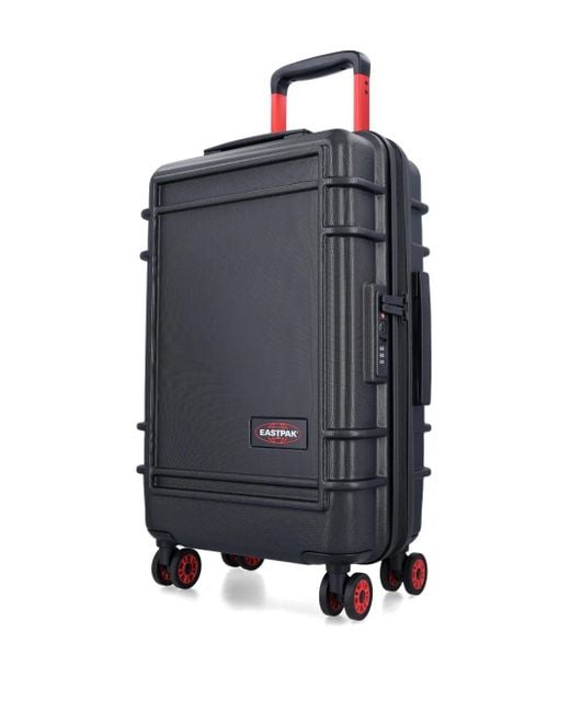 Eastpak Black Resist'R Hard-Shell Wheeled Suitcase