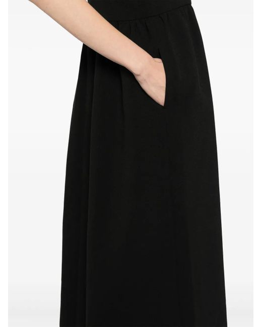 To b. by agnès b. Black Strap Dress