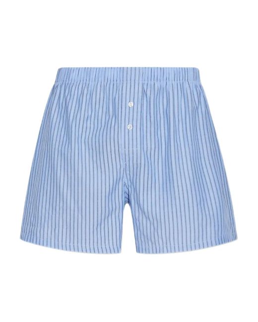 Paul Smith Blue Striped Boxers for men