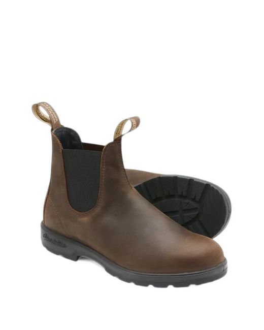 Blundstone Brown 1609 Elasticated Leather Boots for men