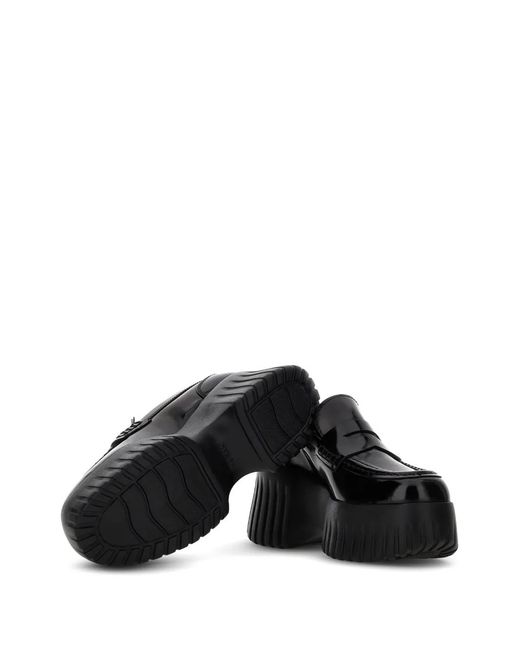 Hogan Black Loafers