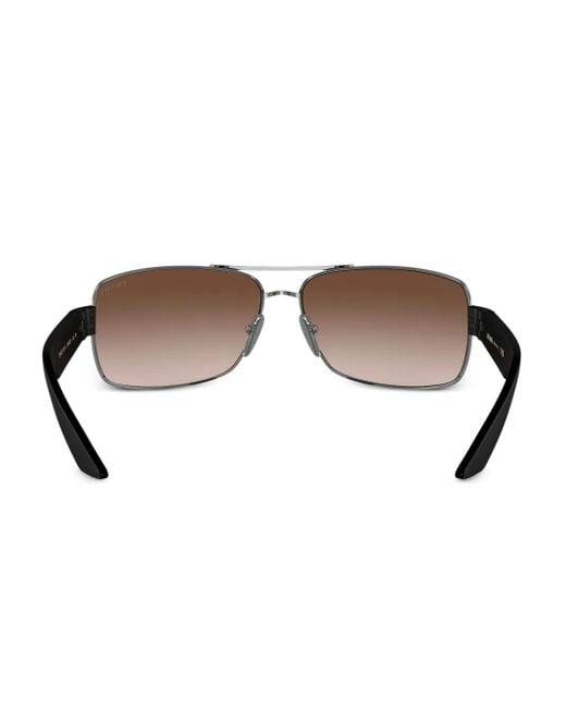 Prada パイロット サングラス Brown