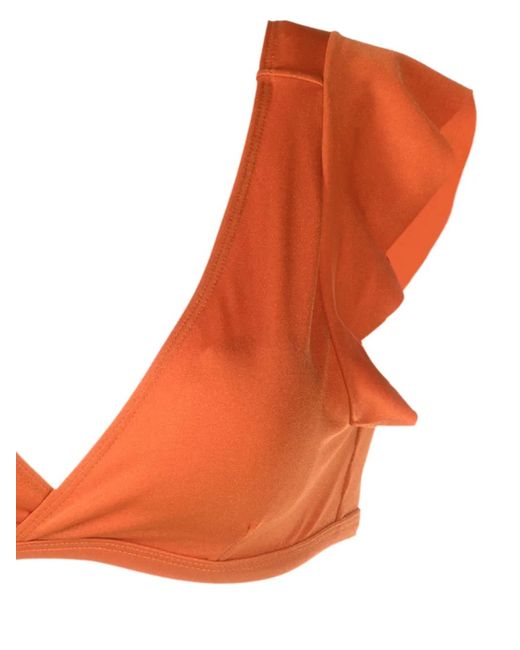 Brigitte Bardot Orange Bikini À Taille Haute