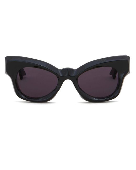 Marni Blue Cat Eye-frame Tinted Sunglasses