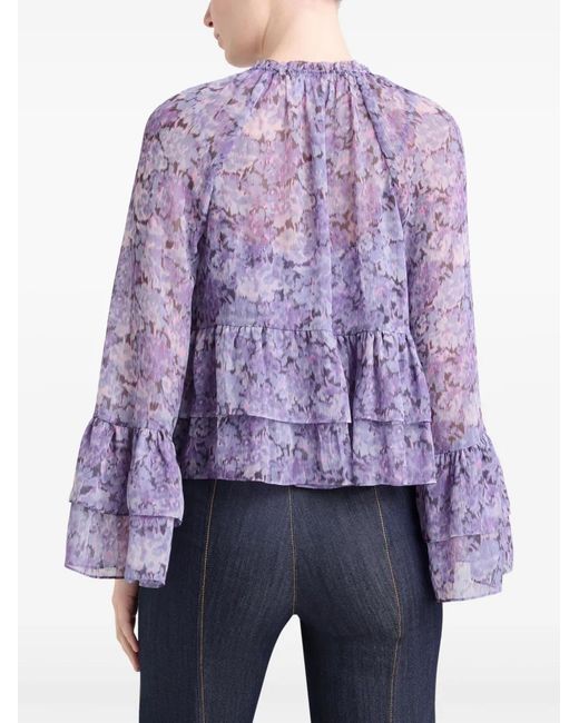 Cinq À Sept Purple Daiya Top