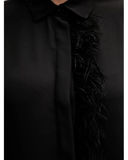 GAUDI Black Georgette Shirt
