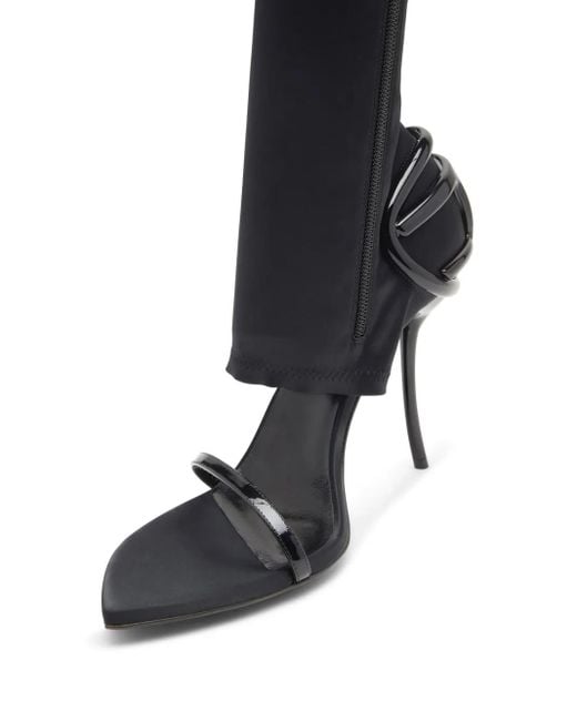 DIESEL Black D-Ten&Half Knee-High Boots