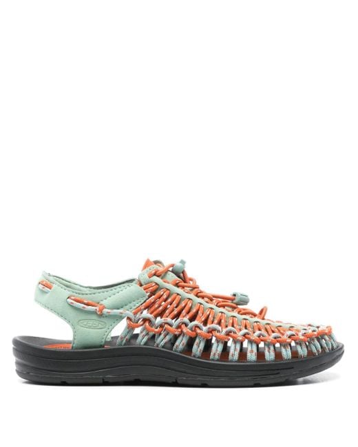 Sandali Con Suola Regolabile di Keen in Orange