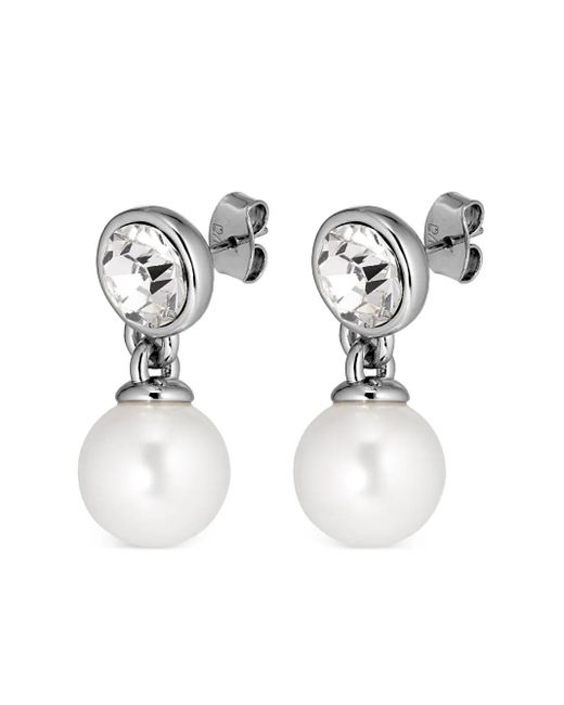 Dyrberg/Kern White Nette Earrings