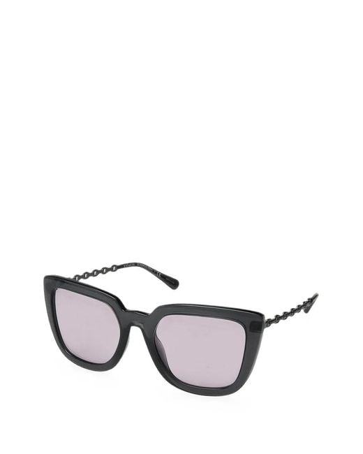 COACH Black Square-Frame Sunglasses