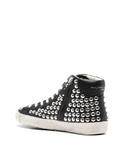 Philippe Model Black Prsx High Sneakers
