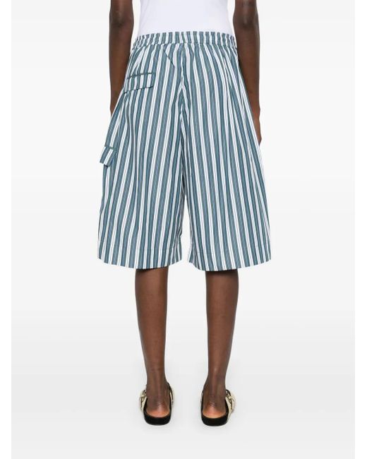 Remain Blue Poplin Basketball Shorts