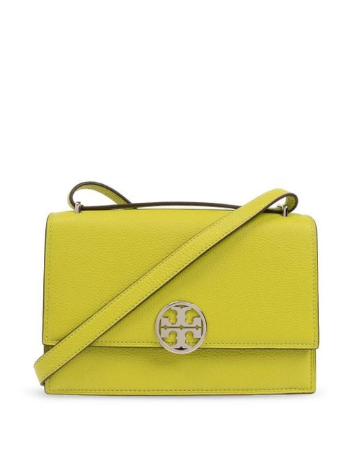 Tory Burch Yellow Miller Leather Shoulder Bag