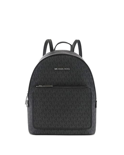 Michael Kors Black Medium Adina Backpack