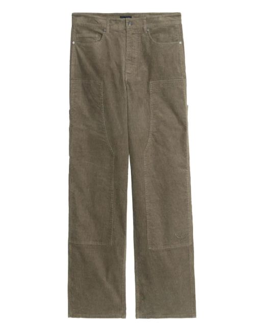 Zadig & Voltaire Pery Cordhose mit aufgesetzten Taschen in Green für Herren