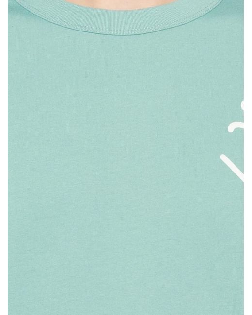 La Paz Blue T-Shirt À Logo Imprimé for men